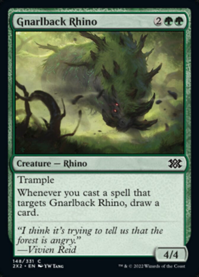 Gnarlback Rhino (2X2)