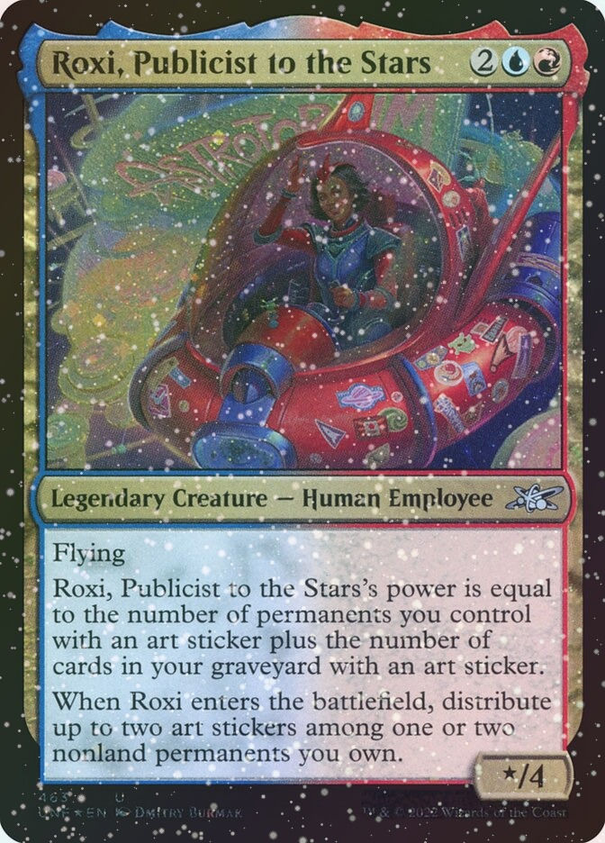 Roxi, Publicist to the Stars (UNF) (463) / Galaxy Foil