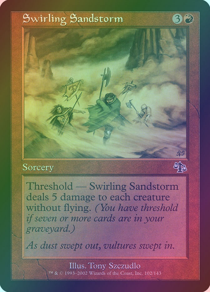 Swirling Sandstorm (JUD) (102) / Foil