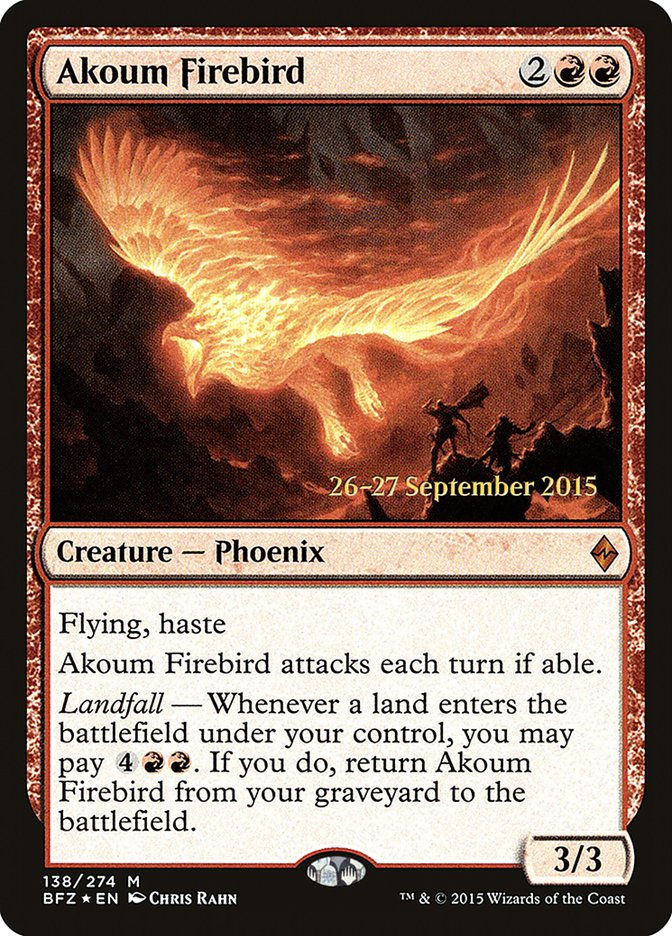 Akoum Firebird (PBFZ) (138s) / Foil