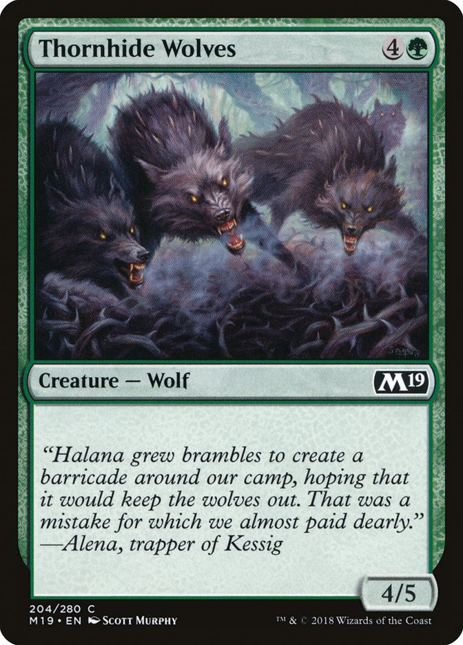 Thornhide Wolves (M19) (204)
