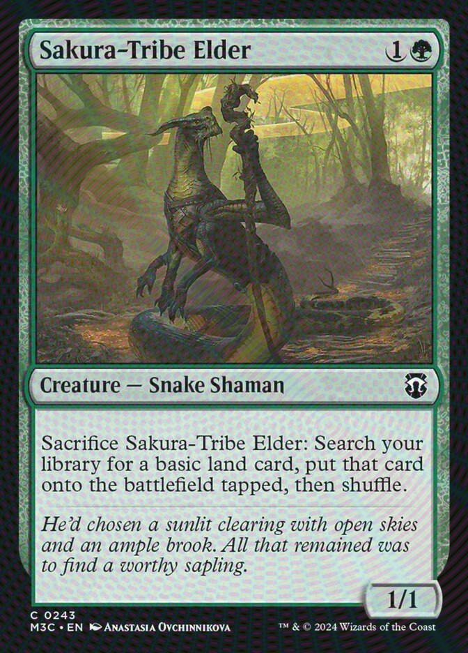 Sakura-Tribe Elder (M3C) (243) / Ripple Foil