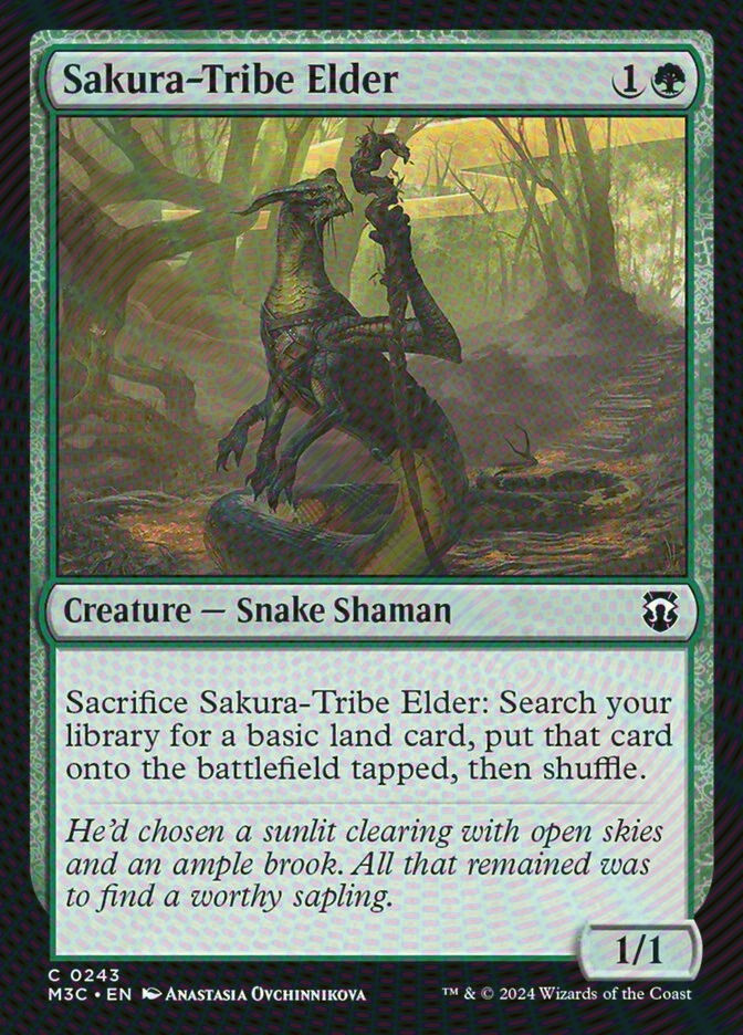 Sakura-Tribe Elder (M3C) (243) / Ripple Foil