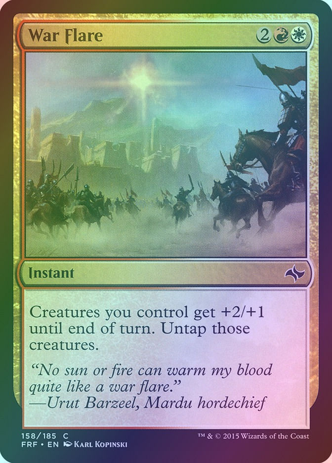 War Flare (FRF) (158) / Foil