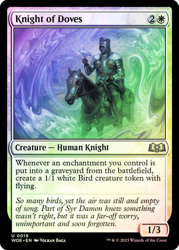 Knight of Doves (woe) / Foil