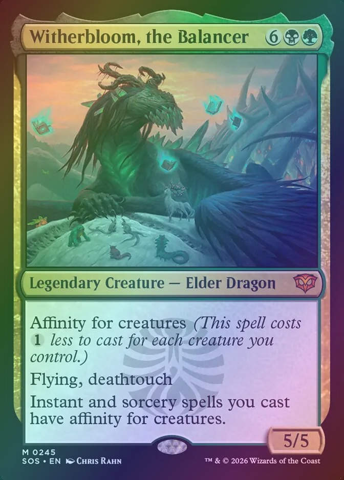 Witherbloom, the Balancer (SOS) (245) / Foil