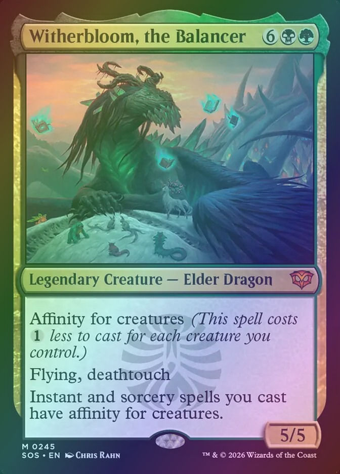 Witherbloom, the Balancer (SOS) (245) / Foil