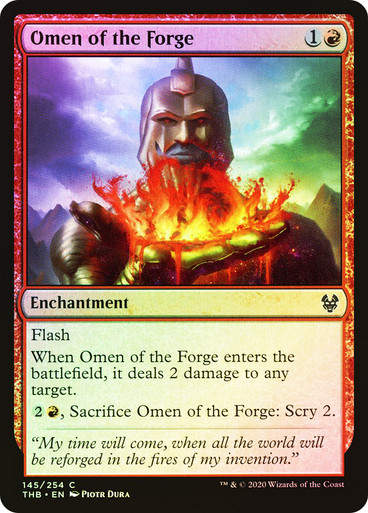 Omen of the Forge (THB) (145) / Foil