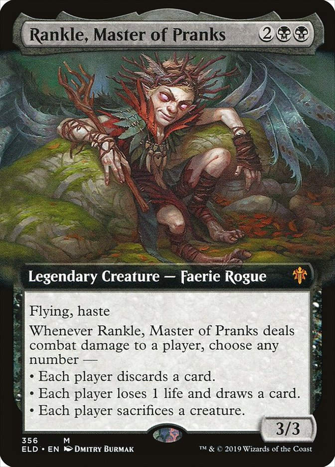 Rankle, Master of Pranks (ELD) (356) / Extended Art