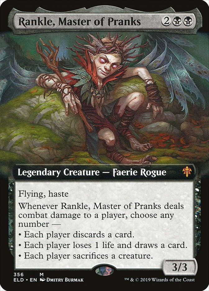 Rankle, Master of Pranks (ELD) (356) / Extended Art