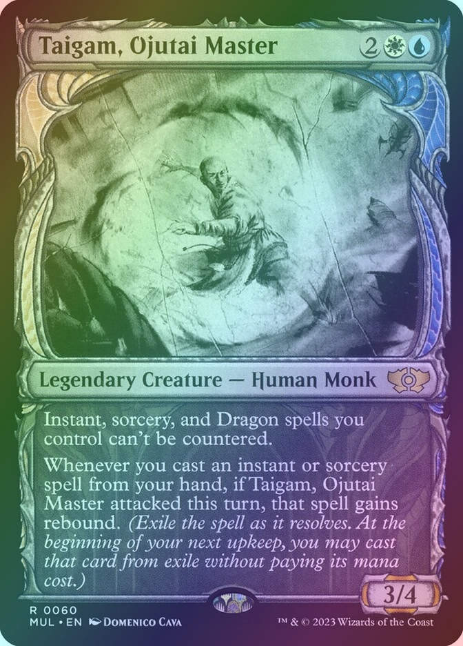 Taigam, Ojutai Master (MUL) (60) / Showcase / Foil