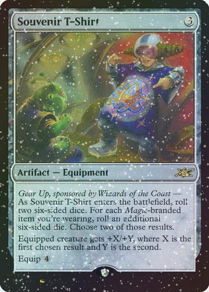 Souvenir T-Shirt (UNF) (478) / Galaxy Foil