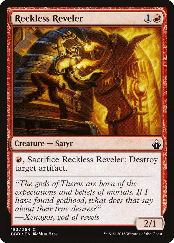 Reckless Reveler (BBD) (183) / Foil