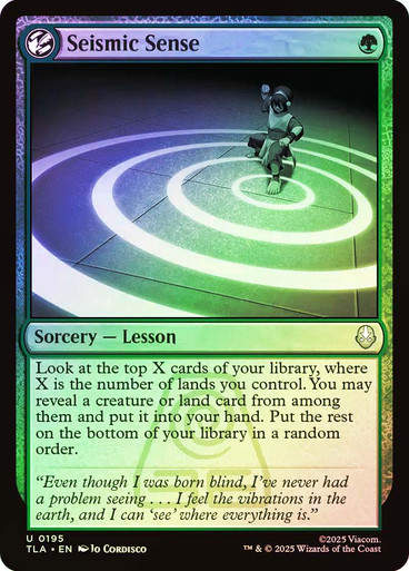 Seismic Sense (TLA) (195) / Foil