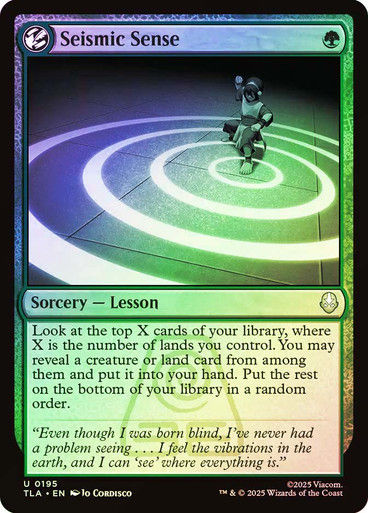 Seismic Sense (TLA) (195) / Foil