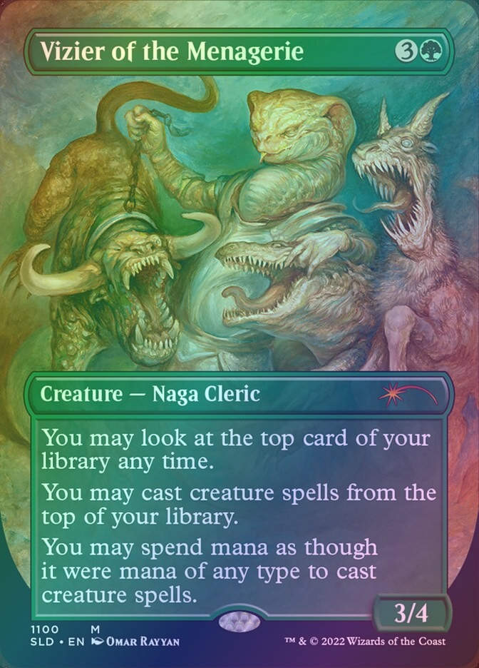 Vizier of the Menagerie (SLD) (1100) / Borderless / Foil
