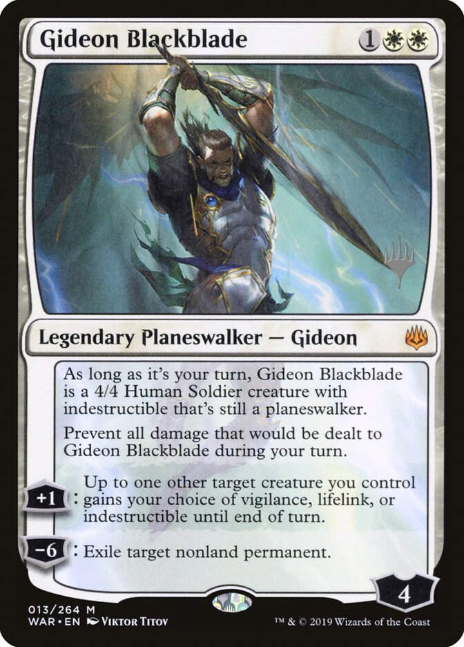 Gideon Blackblade (PWAR) (13p)