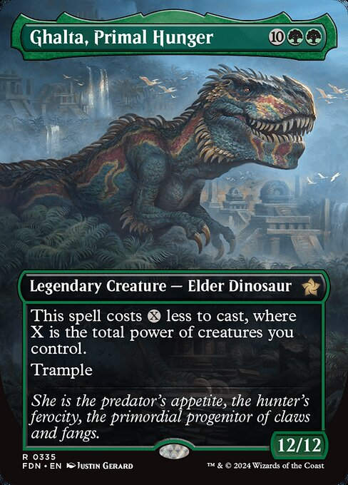 Ghalta, Primal Hunger (FDN) (335) / Borderless
