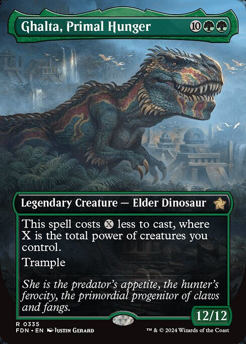 Ghalta, Primal Hunger (FDN) (335) / Borderless