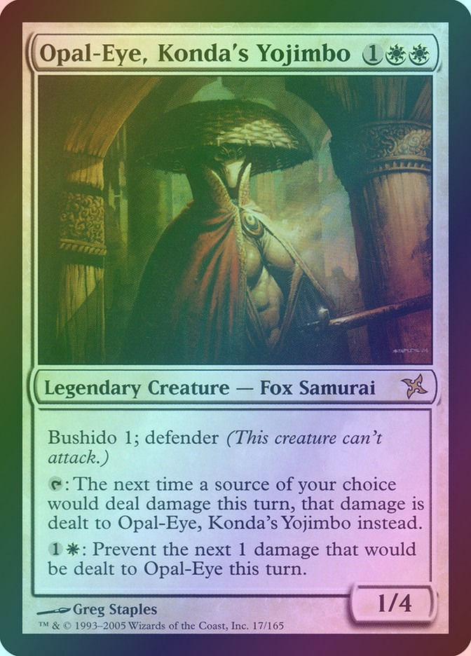 Opal-Eye, Konda's Yojimbo (BOK) (17) / Foil