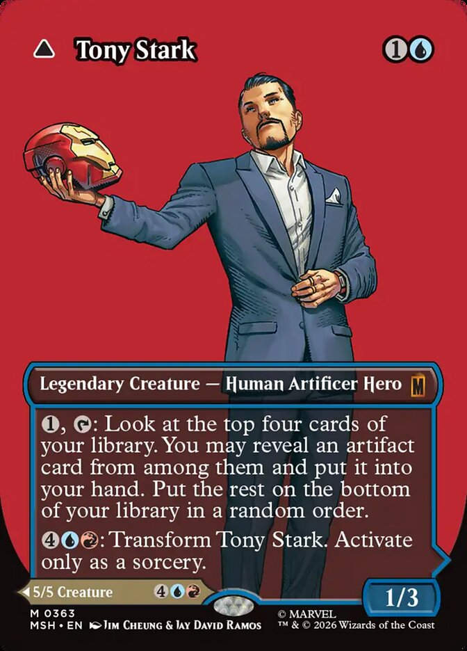 Tony Stark // The Invincible Iron Man (MSH) (363) / Borderless