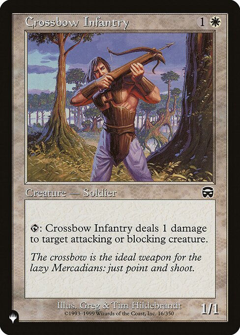 Crossbow Infantry (PLST) (MMQ-16)