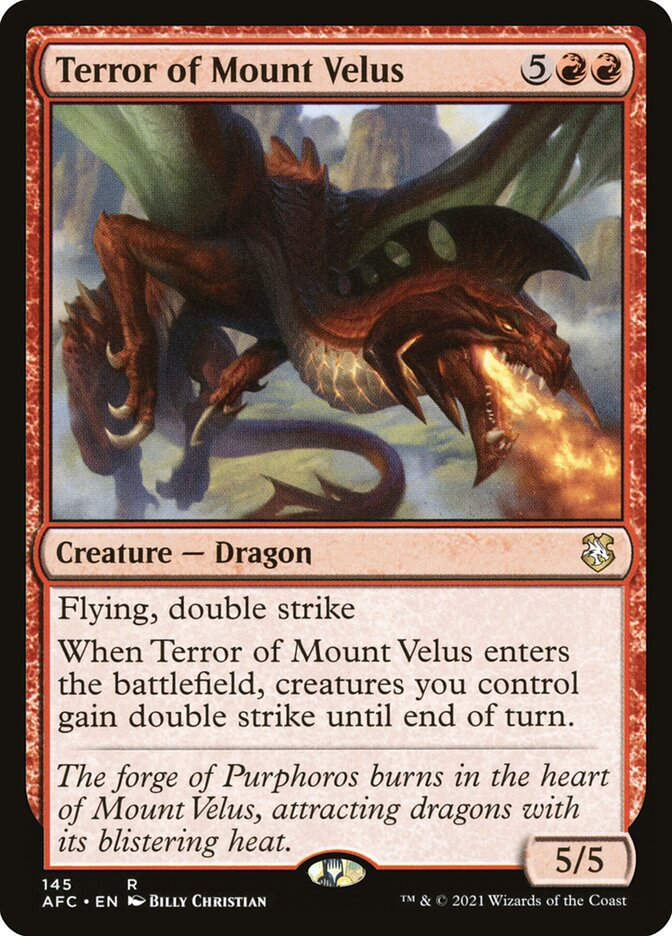 Terror of Mount Velus (AFC) (145)