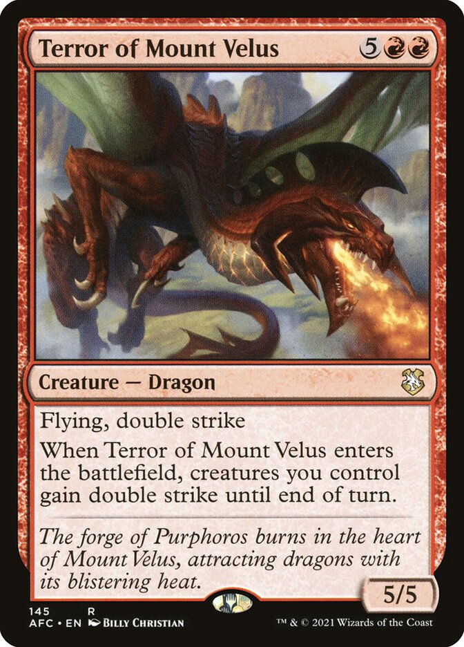 Terror of Mount Velus (AFC) (145)