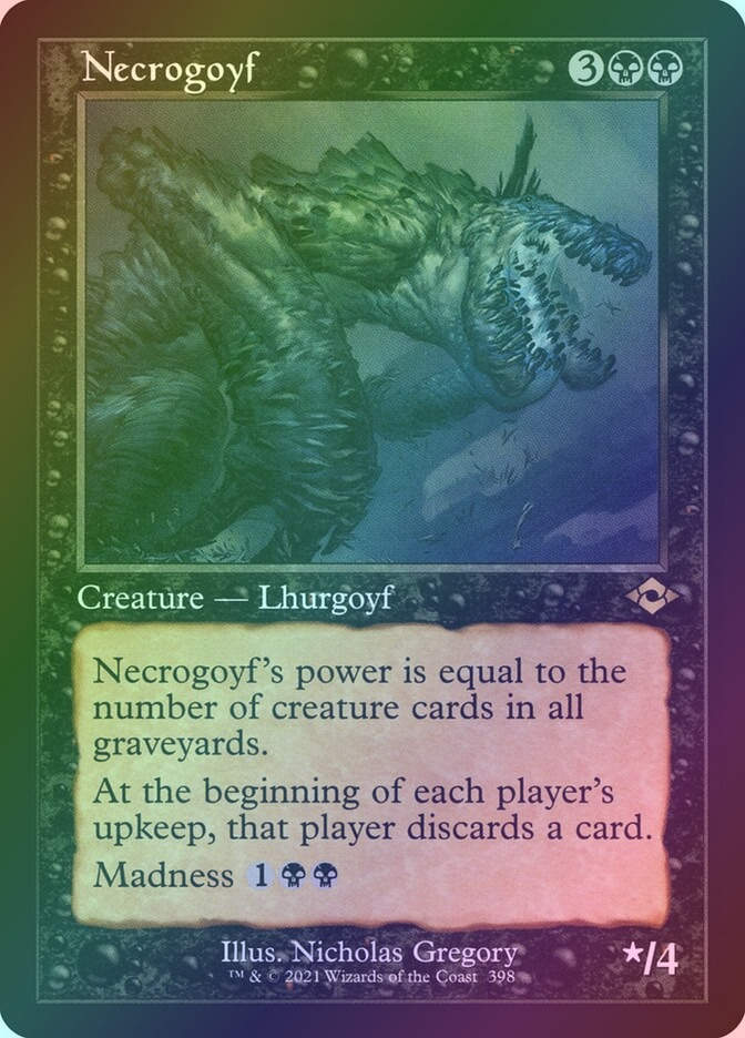 Necrogoyf (MH2) (398) / Foil