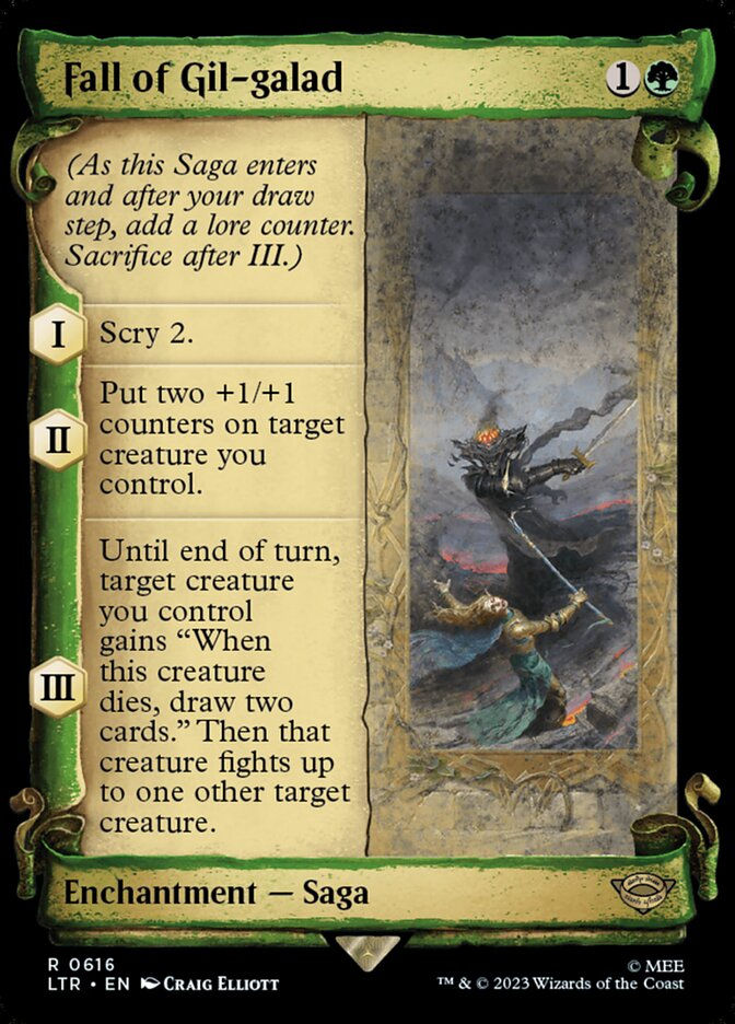 Fall of Gil-galad (LTR) (616) / Showcase