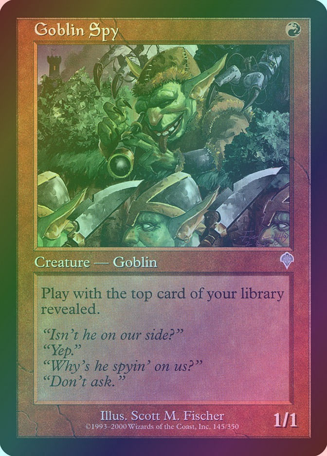Goblin Spy (INV) (145) / Foil