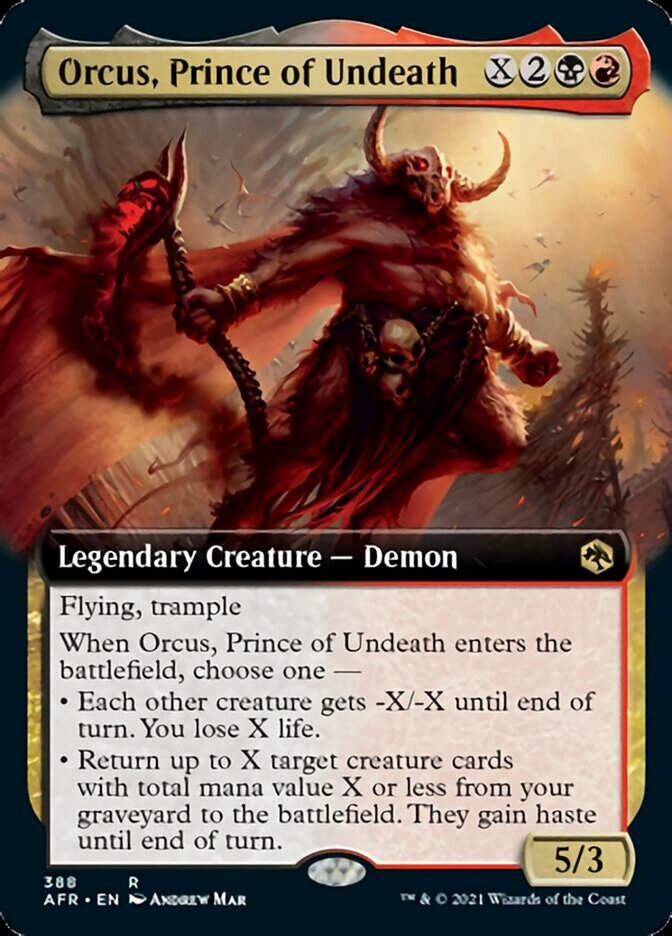 Orcus, Prince of Undeath (AFR) / Extended Art