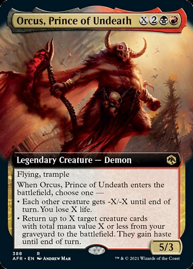 Orcus, Prince of Undeath (AFR) / Extended Art