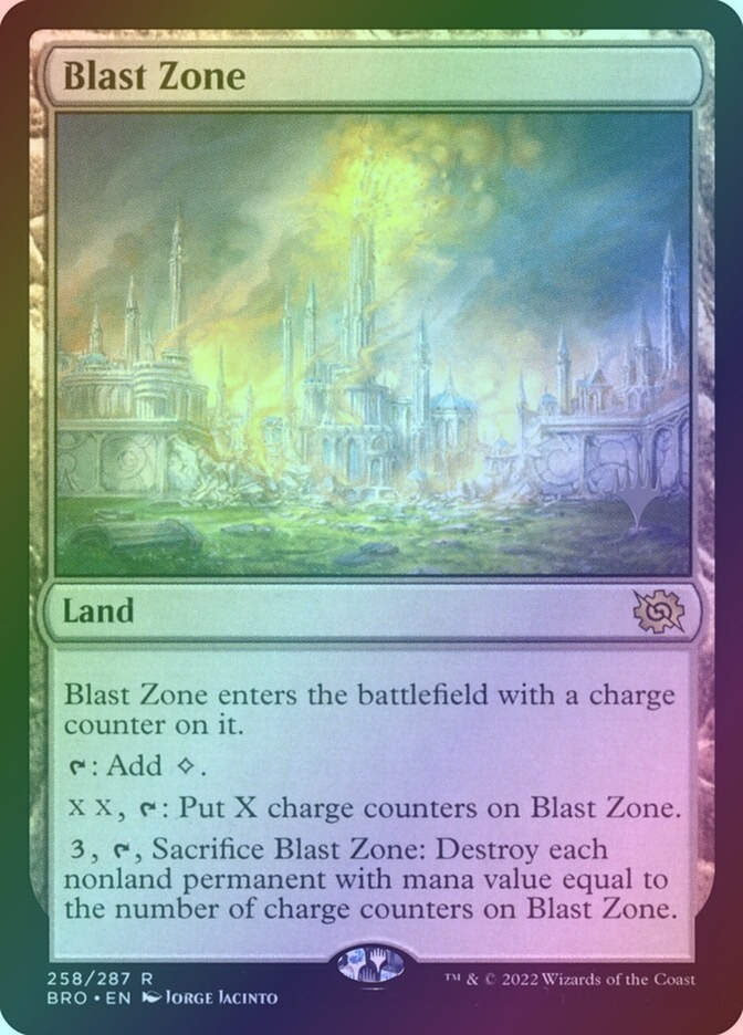 Blast Zone (PBRO) (258p) / Foil
