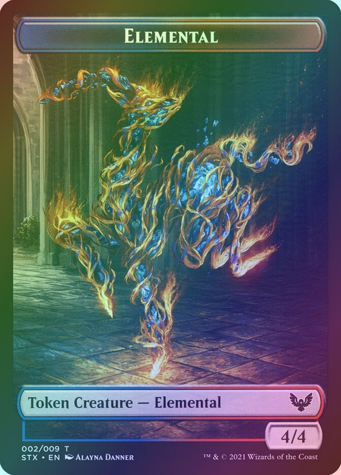 Treasure // Elemental (TSTX) (7 // 2) / Foil — cara 2 de 2