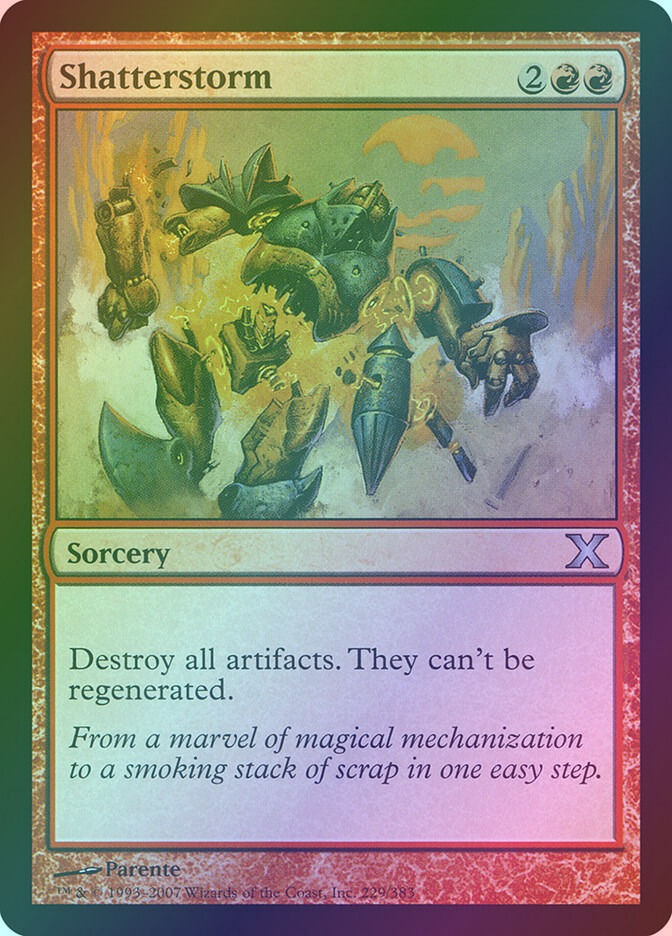 Shatterstorm (10E) (229) / Foil