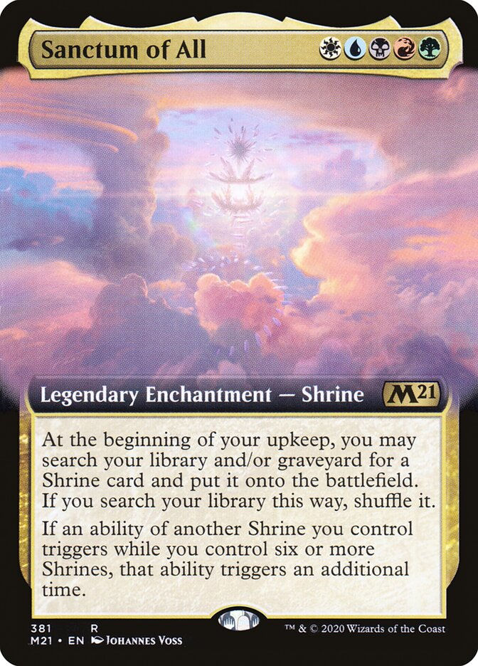 Sanctum of All (M21) (381) / Extended Art