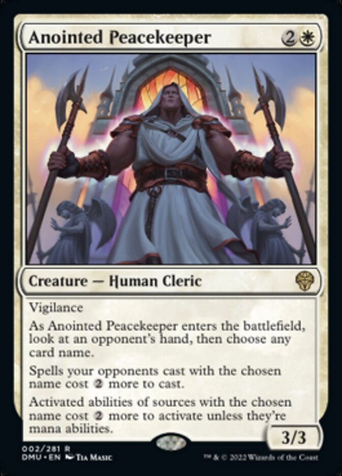 Anointed Peacekeeper (DMU)