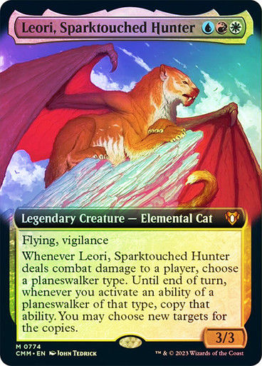Leori, Sparktouched Hunter (cmm) / Extended Art / Foil