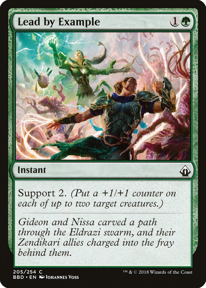 Lead by Example (BBD) (205) / Foil