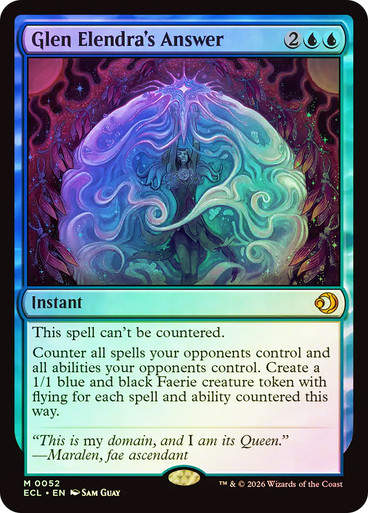 Glen Elendra's Answer (ECL) (52) / Foil