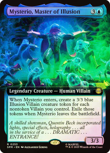 Mysterio, Master of Illusion (SPM) (253) / Extended Art / Foil