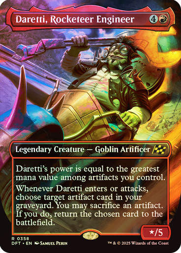 Daretti, Rocketeer Engineer (DFT) (358) / Foil / Borderless