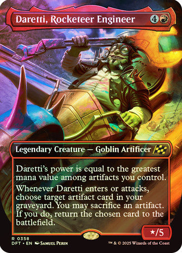 Daretti, Rocketeer Engineer (DFT) (358) / Foil / Borderless