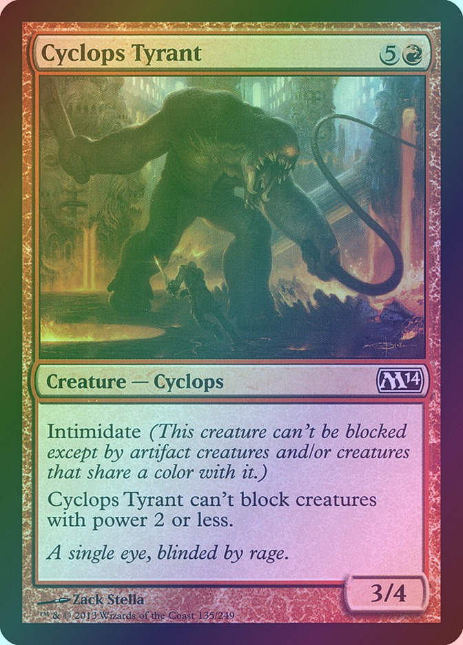 Cyclops Tyrant (M14) (135) / Foil