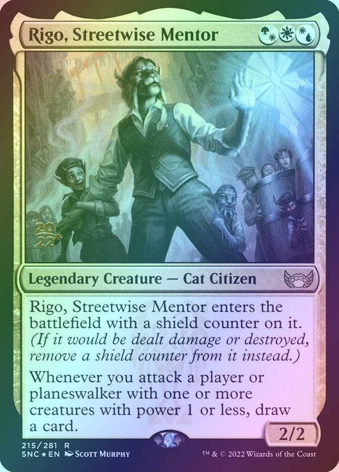 Rigo, Streetwise Mentor (PSNC) (215s) / Foil
