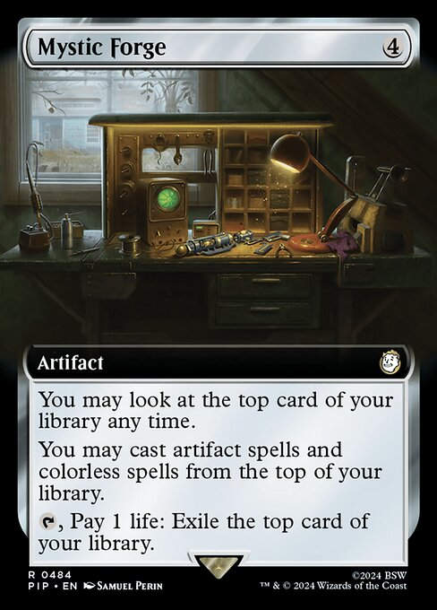 Mystic Forge (pip) (484) / Extended Art