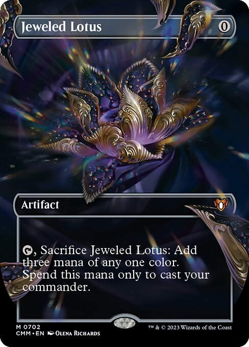Jeweled Lotus (cmm) / Borderless