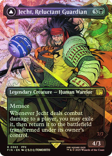 Jecht, Reluctant Guardian // (FIN) (363) / Borderless / Foil