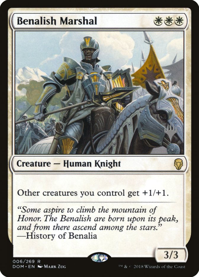 Benalish Marshal (PDOM) (6p)